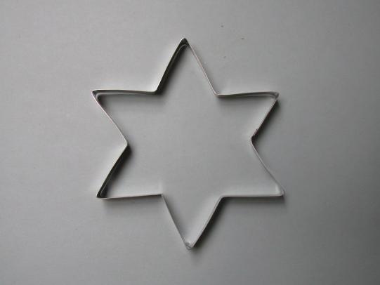 pcs820 Extra Large 6 pointed Star 110mm