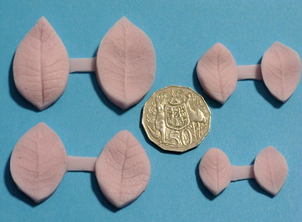 FV114 Sculptured Rose Leaf veiner