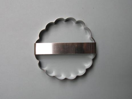 pc801 Plaque round 125mm