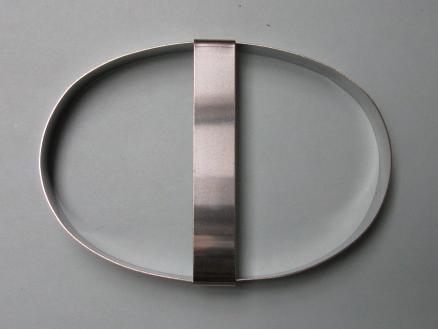 ppo808a Plain Plaque Oval 150mm