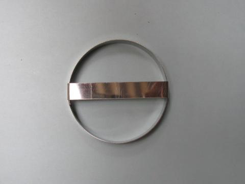 ppr806a Plain Plaque Round 100mm