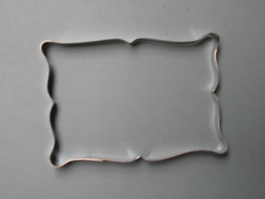 pr810 Plaque Rectangle 117mm